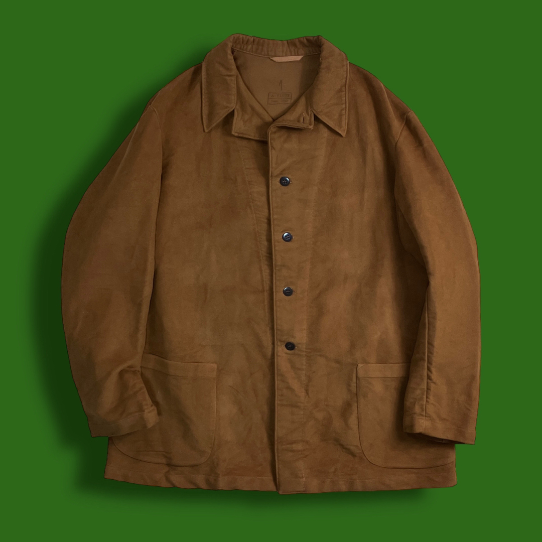 VINTAGE - 60s イタリア軍 ホスピタルモールスキンジャケット VINTAGE - 60s イタリア軍 ホスピタルモールスキンジャケット