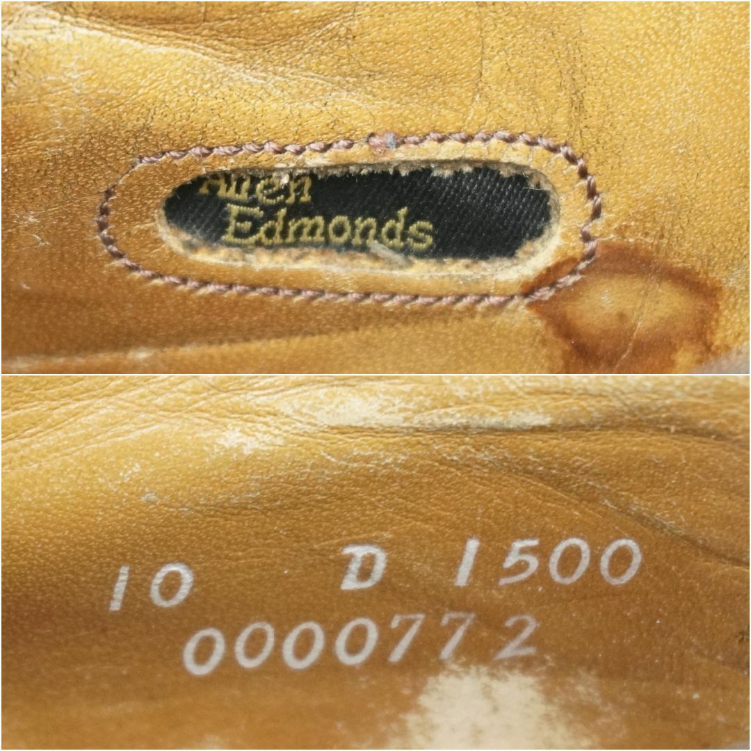 Allen Edmonds(アレンエドモンズ)のAllen Edmonds Birmingham 1990s US10.0D メンズの靴/シューズ(ドレス/ビジネス)の商品写真