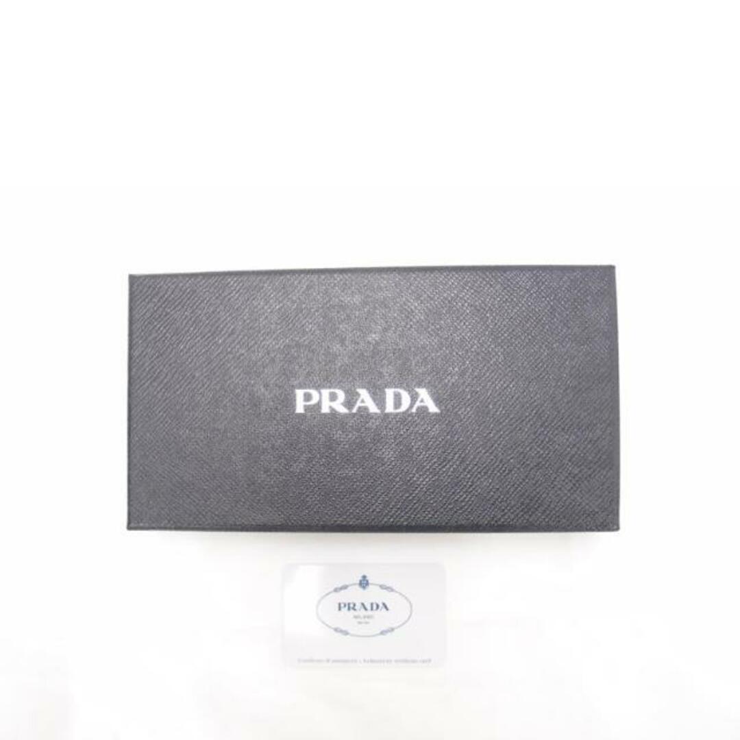 PRADA プラダ/サフィアーノ ラウンドファスナー長財布/ブラック PRADA プラダ/サフィアーノ ラウンドファスナー長財布/ブラック