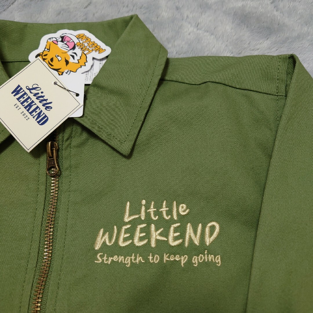 しまむら(シマムラ)のlittleWEEKEND　ベトジャン110cm キッズ/ベビー/マタニティのキッズ服男の子用(90cm~)(ジャケット/上着)の商品写真