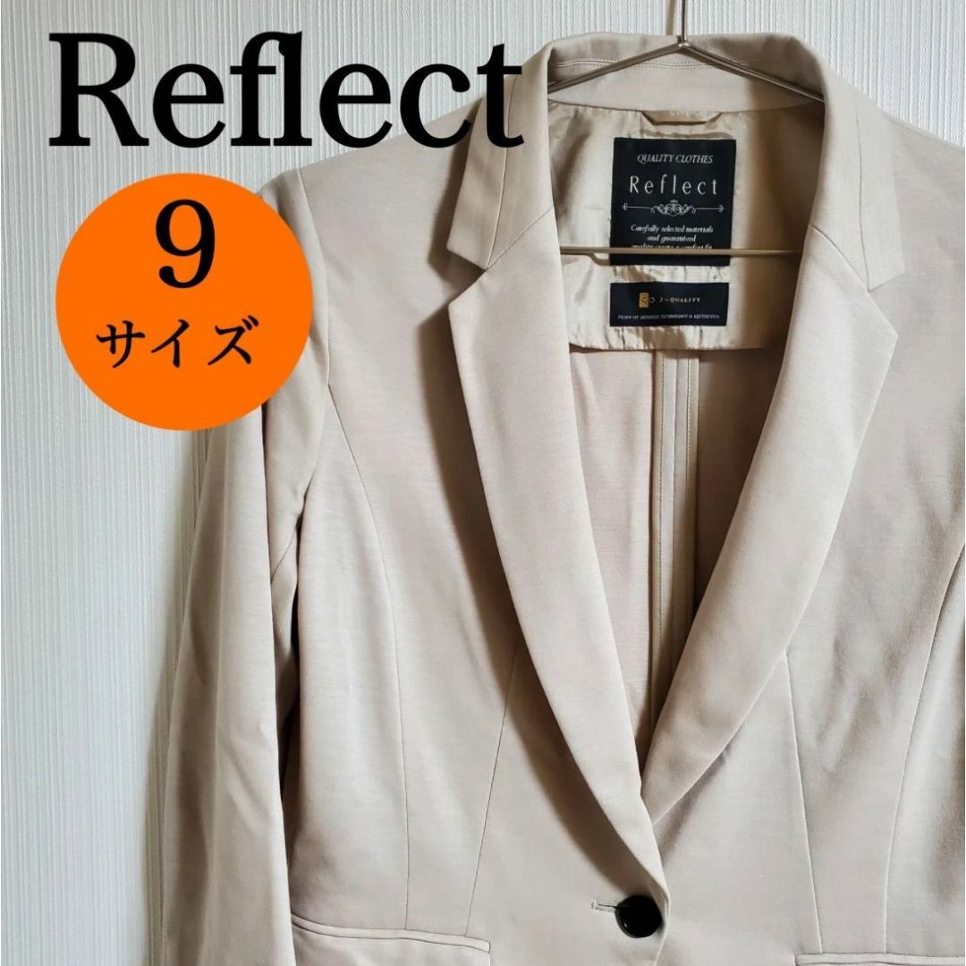 ReFLEcT(リフレクト)のReflect テーラードジャケット フォーマル  9サイズ 【k218】 レディースのジャケット/アウター(テーラードジャケット)の商品写真