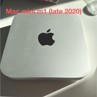 マック(Mac (Apple))のMac mini M1モデル（シルバー）(デスクトップ型PC)