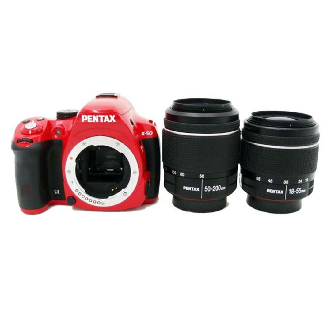 PENTAX ペンタックス/デジタル一眼ダブルズームキット/K-50 PENTAX ペンタックス/デジタル一眼ダブルズームキット/K-50
