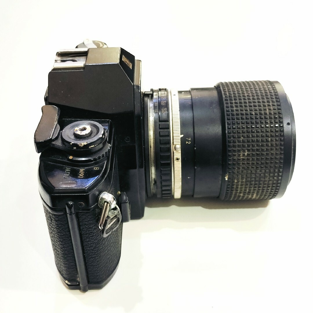 Nikon(ニコン)のNIKON　ニコン　EM　フィルムカメラ　NIKON　MOTOR DRIVE スマホ/家電/カメラのカメラ(フィルムカメラ)の商品写真