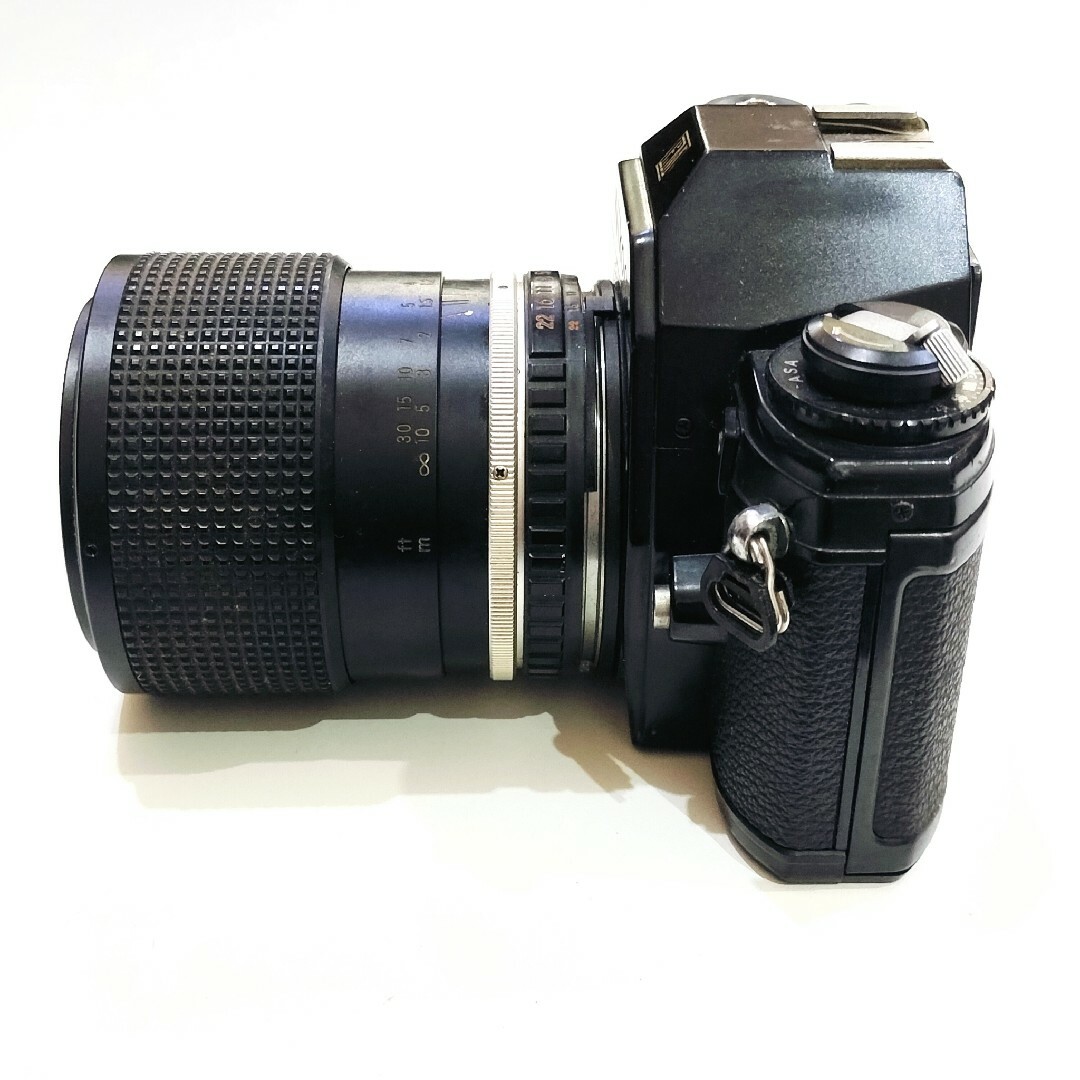 Nikon(ニコン)のNIKON　ニコン　EM　フィルムカメラ　NIKON　MOTOR DRIVE スマホ/家電/カメラのカメラ(フィルムカメラ)の商品写真