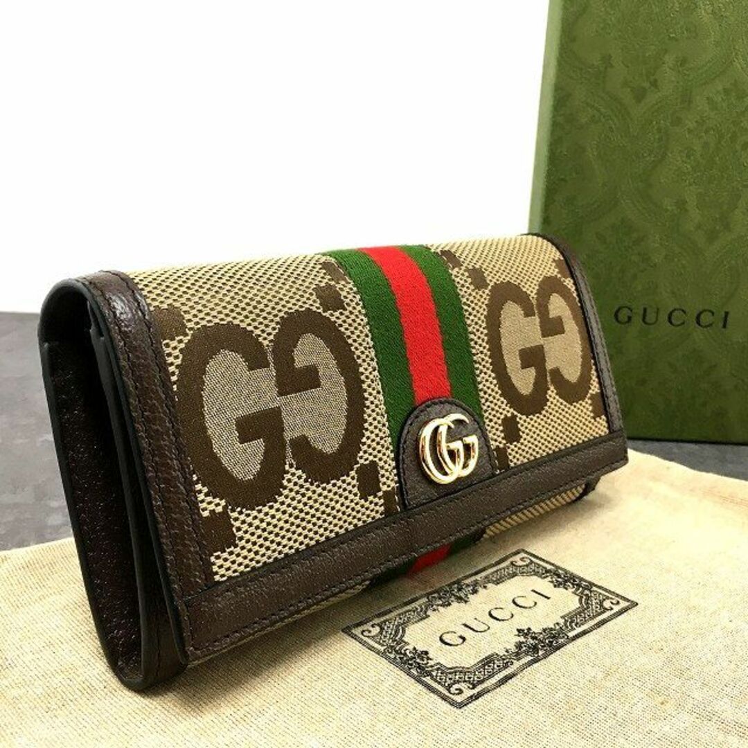 Gucci(グッチ)の未使用品 GUCCI 長財布 523153 ジャンボGG 147 メンズのファッション小物(長財布)の商品写真