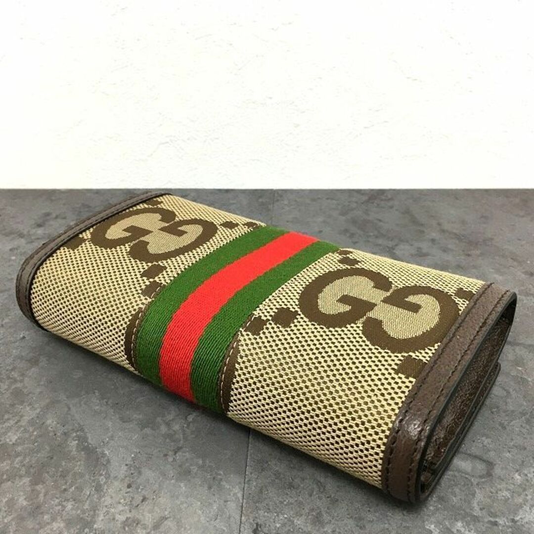 Gucci(グッチ)の未使用品 GUCCI 長財布 523153 ジャンボGG 147 メンズのファッション小物(長財布)の商品写真