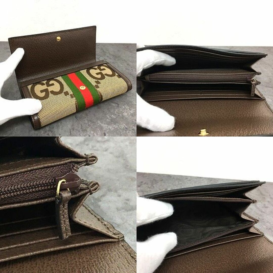 Gucci(グッチ)の未使用品 GUCCI 長財布 523153 ジャンボGG 147 メンズのファッション小物(長財布)の商品写真