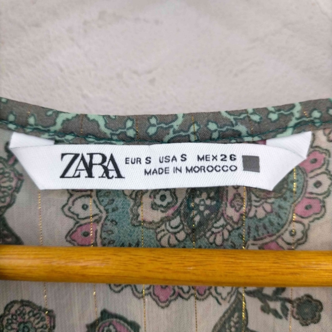 ZARA(ザラ)のZARA(ザラ) パッチワークプリントドレス レディース ワンピース レディースのワンピース(その他)の商品写真