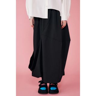 ナゴンスタンス(nagonstans)のwater-repellent asymmetry drape skirt(ロングスカート)