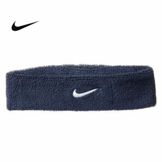 ナイキ(NIKE)のNIKE(ナイキ) スウォッシュ ヘッドバンド オブシージアン/ホワイト(ウェア)