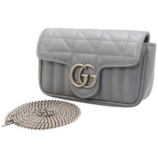 グッチ(Gucci)のグッチ チェーンショルダーバッグ GGマーモント レザー 476433 GUCCI バッグ(ショルダーバッグ)