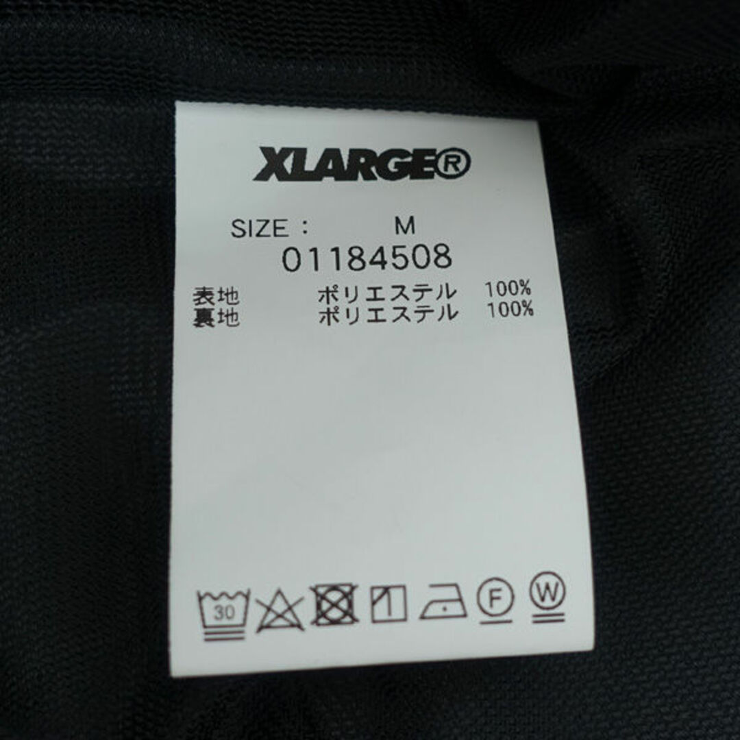 XLARGE(エクストララージ)のX-LARGE / エクストララージ ◆ナイロンジャケット/ブルゾン/ロゴ柄/ブラック/サイズM 01184508 【メンズ/MEN/男性/ボーイズ/紳士】 メンズファッション【中古】 [0220481761] メンズのジャケット/アウター(ダッフルコート)の商品写真