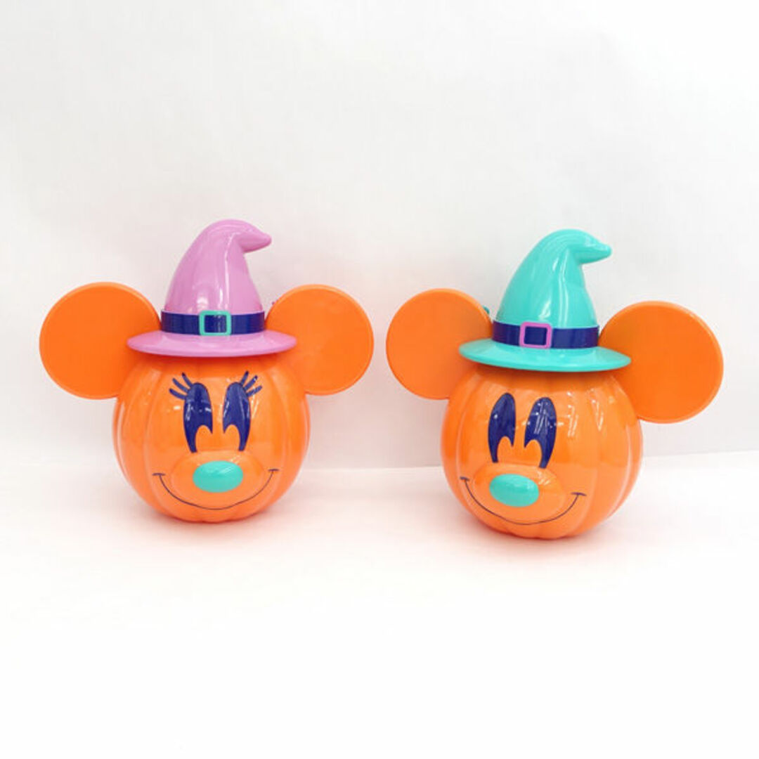 KALDI(カルディ)のKALDI　/　カルディ ◆Disney ハロウィン パンプキン　ビッグポット ミッキー ミニー　2個セット 子供用品【中古】 [0220481783] エンタメ/ホビーのコレクション(その他)の商品写真