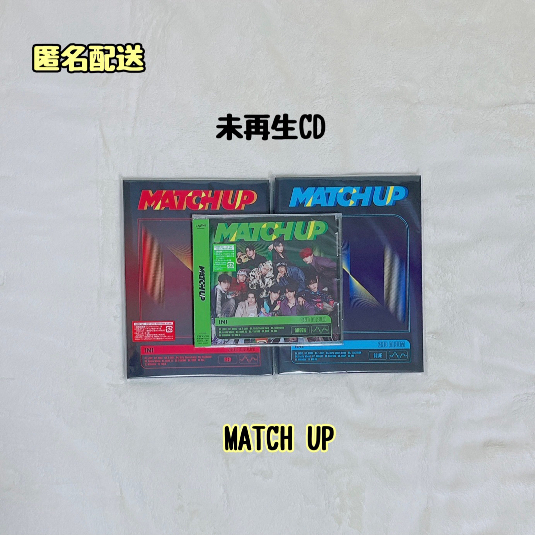 INI(アイエヌアイ)のINI MATCHUP 3形態セット エンタメ/ホビーのDVD/ブルーレイ(アイドル)の商品写真