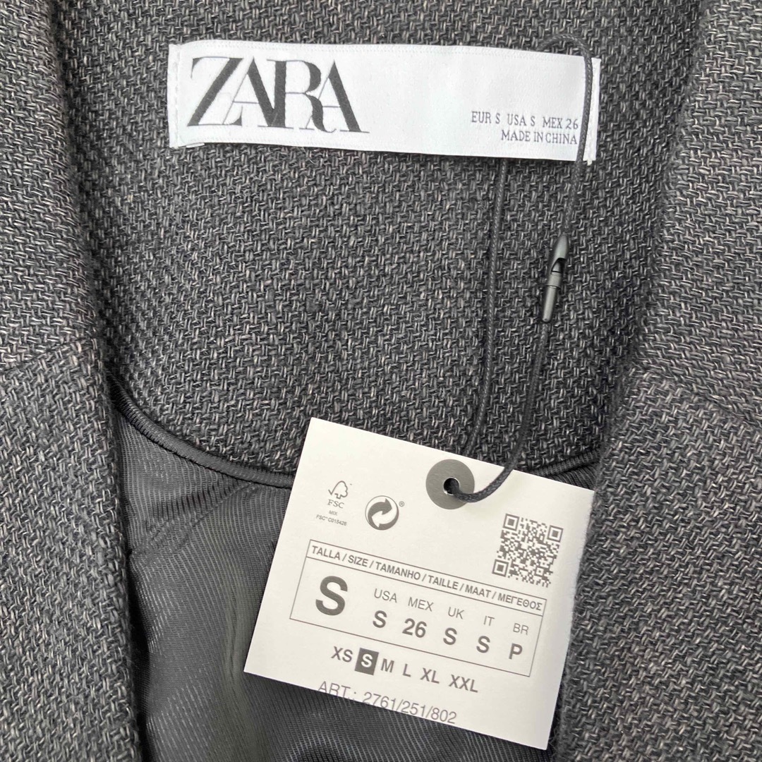ZARA(ザラ)のZARAロングコート レディースのジャケット/アウター(ロングコート)の商品写真