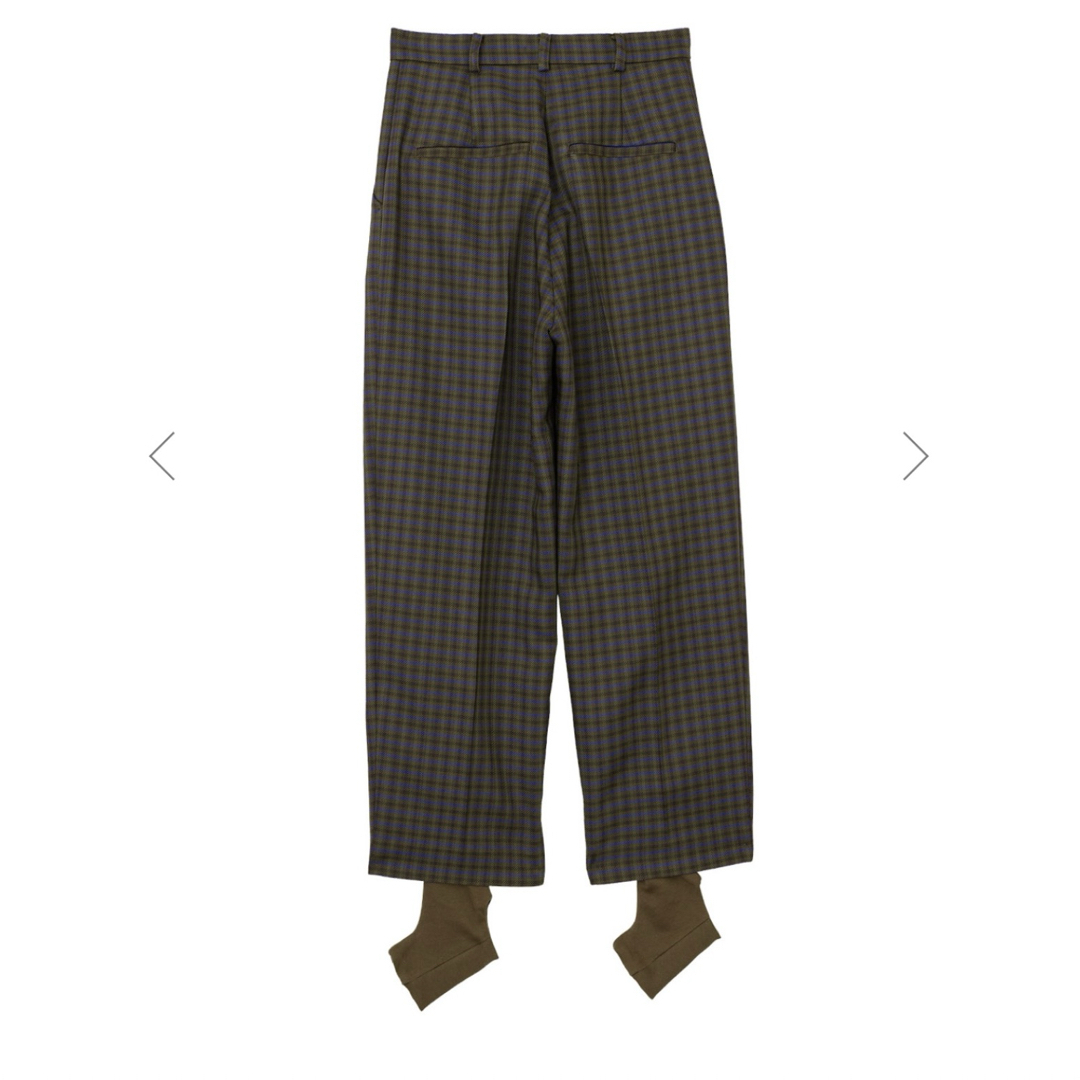 Ameri VINTAGE(アメリヴィンテージ)の今期ほぼ新品　GUN CLUB CHECK STIRRUP PANTS   レディースのパンツ(カジュアルパンツ)の商品写真