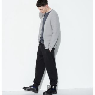 ユニクロ(UNIQLO)のUNIQLO ユニクロ オンライン限定 丈長め スウェットパンツ ブラック XS(その他)