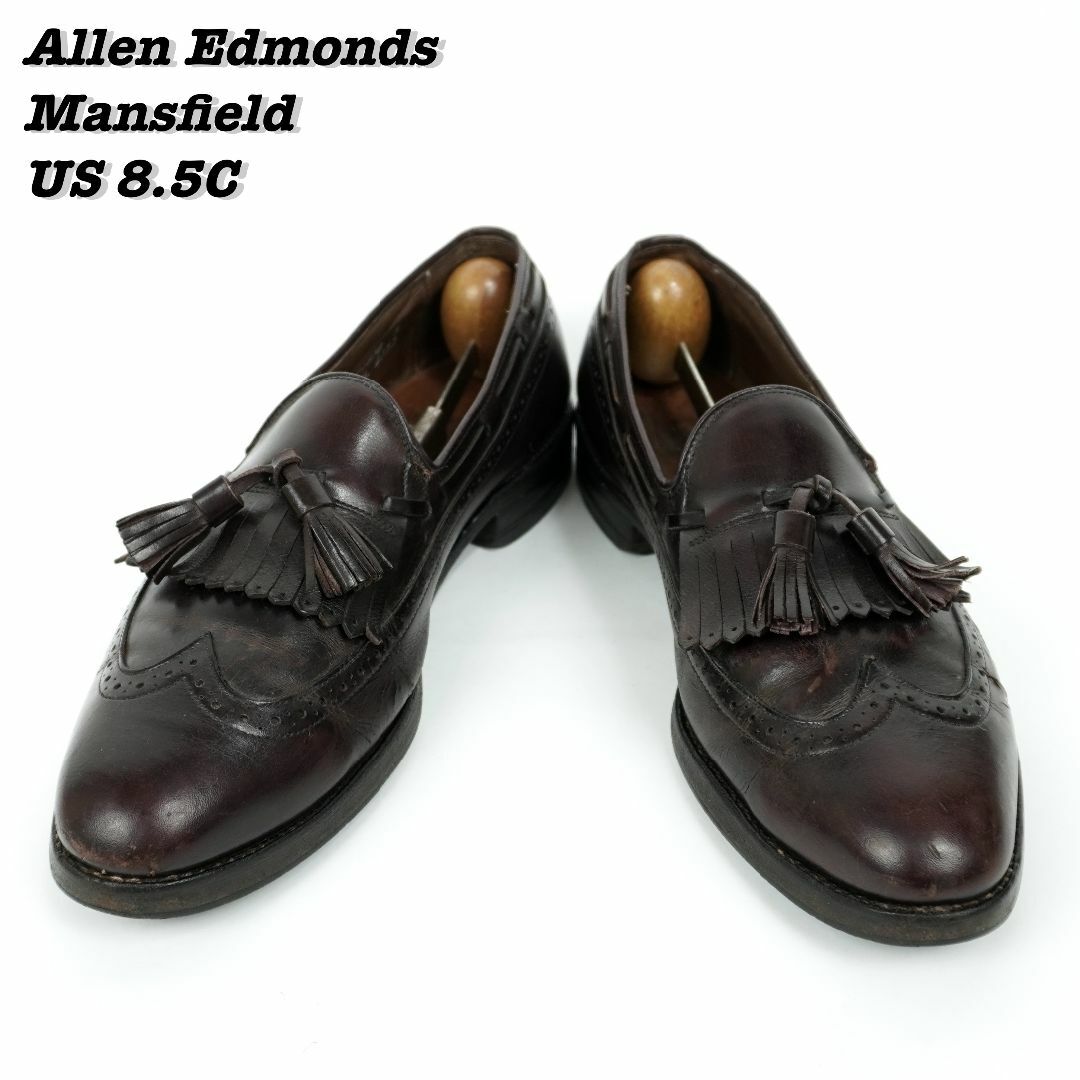 Allen Edmonds(アレンエドモンズ)のAllen Edmonds Mansfield 1990s US8.5C メンズの靴/シューズ(スリッポン/モカシン)の商品写真