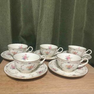 ノリタケ(Noritake)のノリタケ　 PAVIA 7342 カップ＆ソーサー(食器)