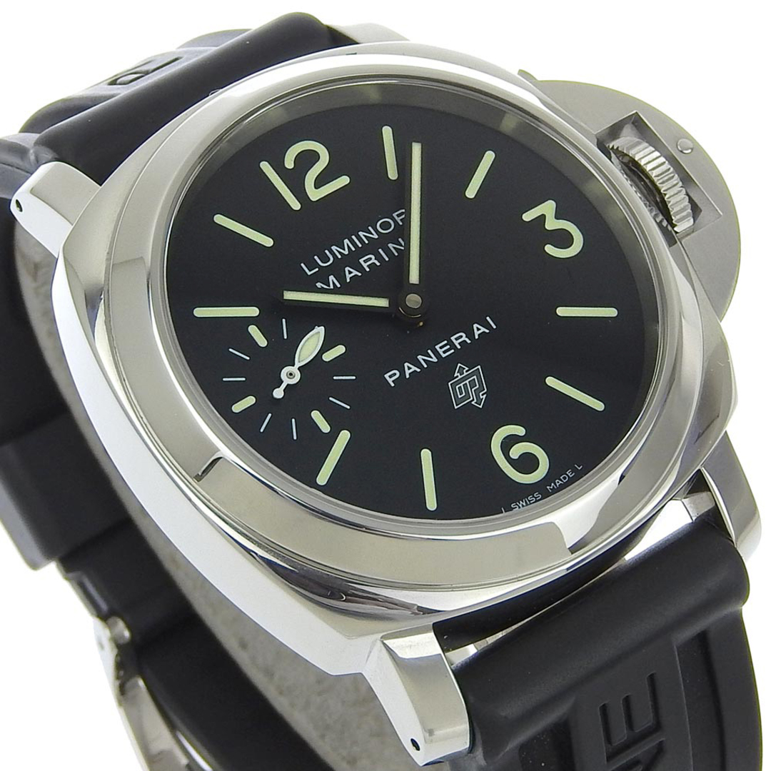 PANERAI(パネライ)の【PANERAI】パネライ ルミノール マリーナ PAM00632 ステンレススチール×ラバー 手巻き スモールセコンド レディース 黒文字盤 腕時計 レディースのファッション小物(腕時計)の商品写真