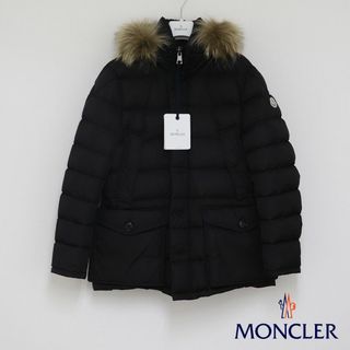 モンクレール(MONCLER)のMoncler Cluny ロングダウンジャケット ブラック(ダウンジャケット)