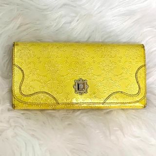 ANNA SUI - ANNA SUI(アナスイ) 長財布 がま口/蝶/花柄の通販 by