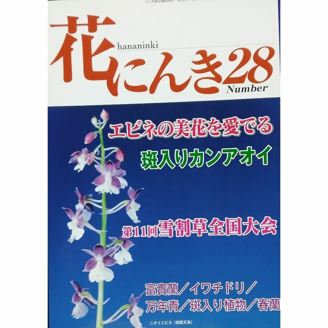 花にんき 28 エンタメ/ホビーの雑誌(趣味/スポーツ)の商品写真