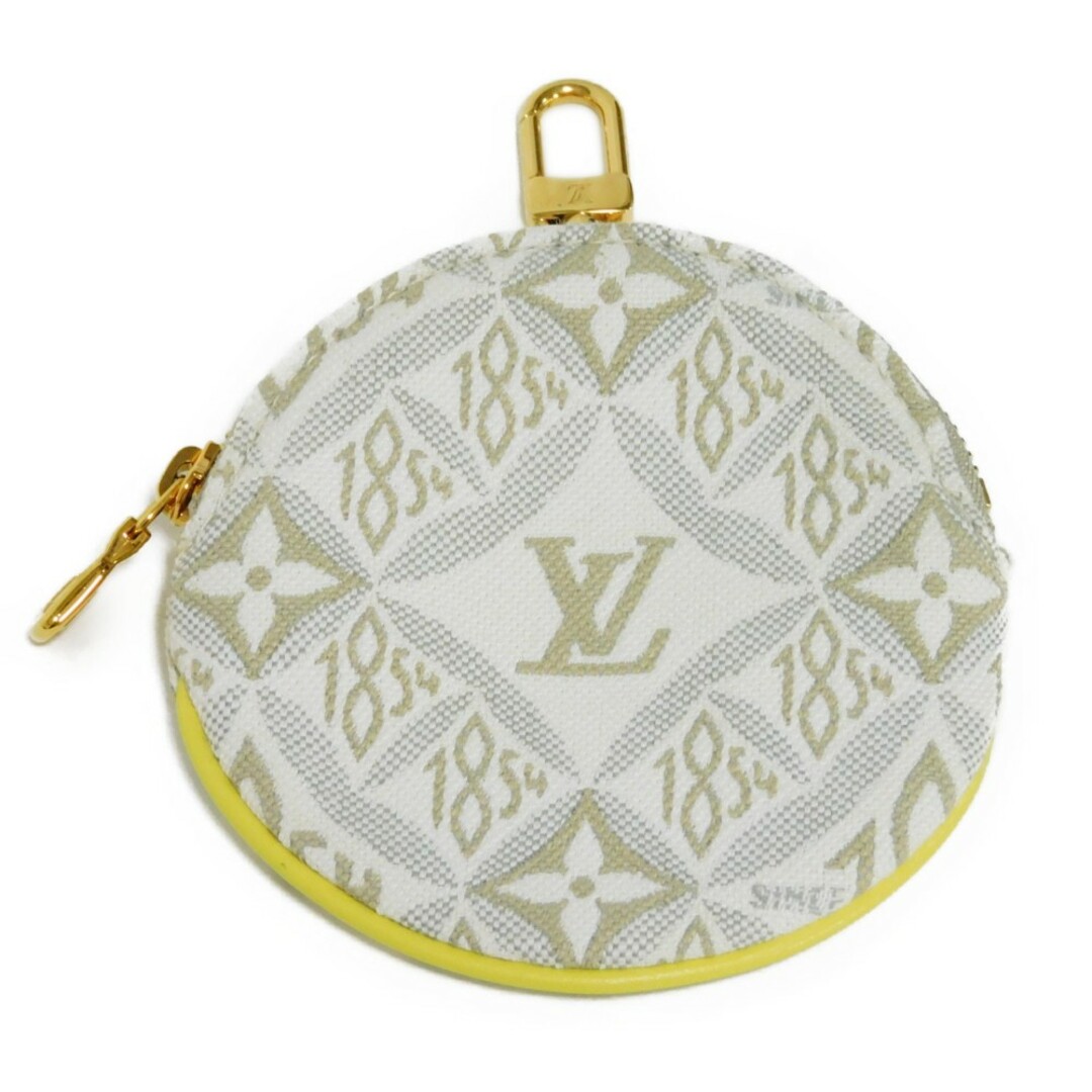 LOUIS VUITTON(ルイヴィトン)のLOUIS VUITTON ルイ・ヴィトン ポルトモネ ロン ラウンド エクリュ ジョーヌ イエロー コンパクトウォレット 小銭入れ 財布 RFID ICチップ モノグラム ジャガード SINCE 1854 コインケース M81173 レディースのファッション小物(コインケース)の商品写真