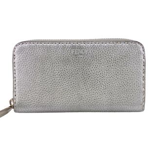 FENDI - フェンディ FENDI ラウンドファスナー長財布 セレリア レザー