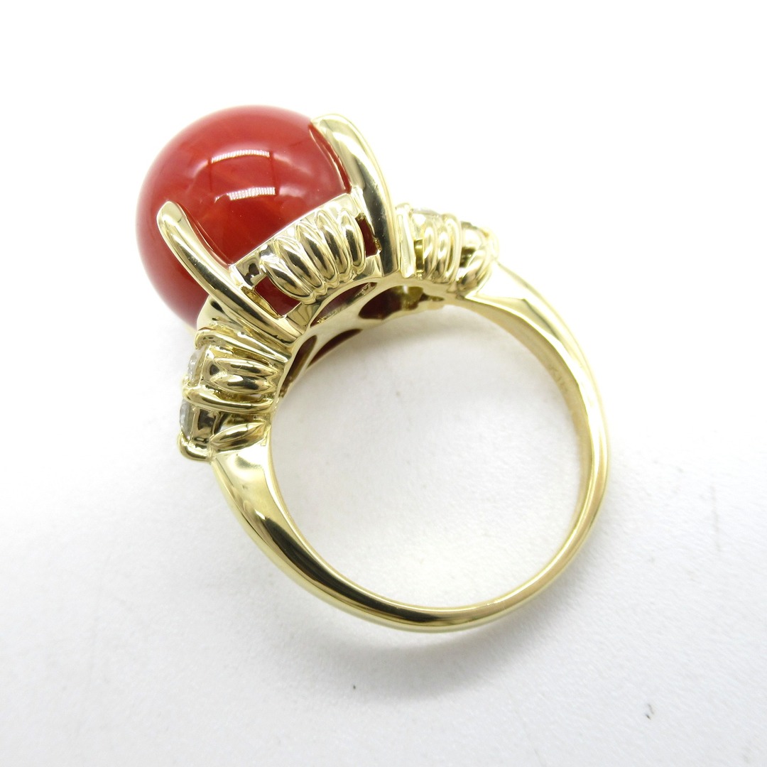 ジュエリー サンゴ リング リング・指輪 レディースのアクセサリー(リング(指輪))の商品写真