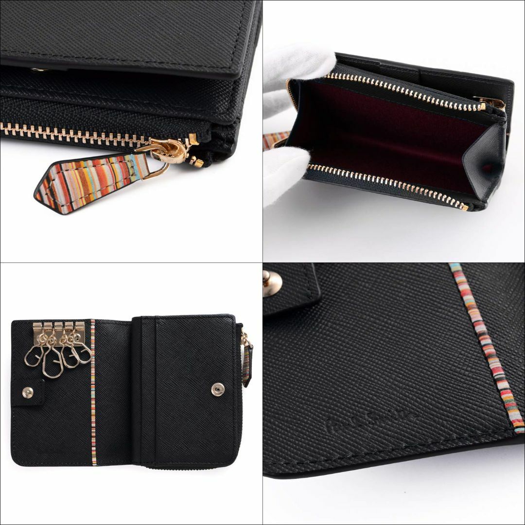 【色: Black】[ポールスミス] ラウンドファスナー長財布 メンズ Zip  メンズのバッグ(その他)の商品写真