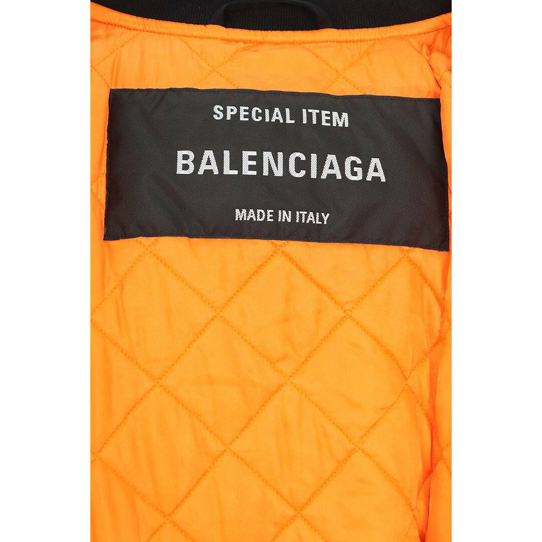 Balenciaga(バレンシアガ)のバレンシアガ  21AW  663083 TYD31 NASAオーバーサイズMA-1ボンバーブルゾン メンズ 46 メンズのジャケット/アウター(ブルゾン)の商品写真