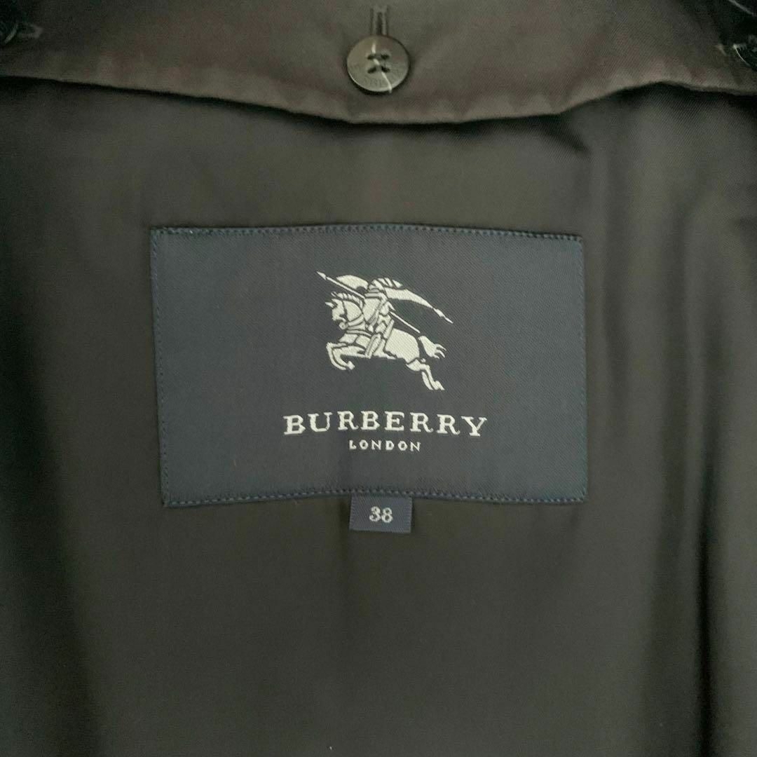 BURBERRY(バーバリー)の【美品】バーバリーロンドン トレンチコート ライナー ノバチェック ブラウン M レディースのジャケット/アウター(トレンチコート)の商品写真