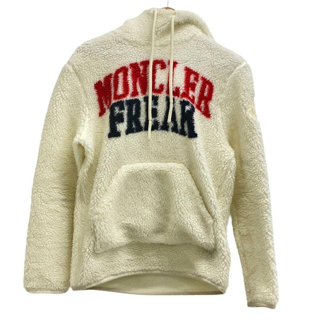 MONCLER(モンクレール)のモンクレール MONCLER パーカー
 19年 2 1952 E20918031100 ホワイト レディースのトップス(パーカー)の商品写真