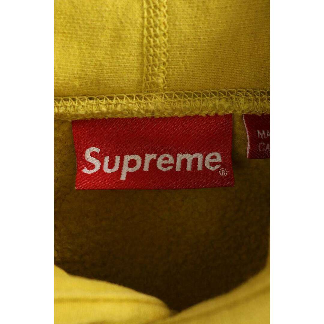 Supreme(シュプリーム)のシュプリーム  19AW  Micro Logo Hooded Sweatshirt マイクロロゴプルオーバーパーカー メンズ L メンズのトップス(パーカー)の商品写真