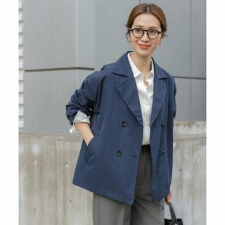 アーバンリサーチドアーズ(URBAN RESEARCH DOORS)の【NAVY】『撥水』ショートダブルコート(その他)