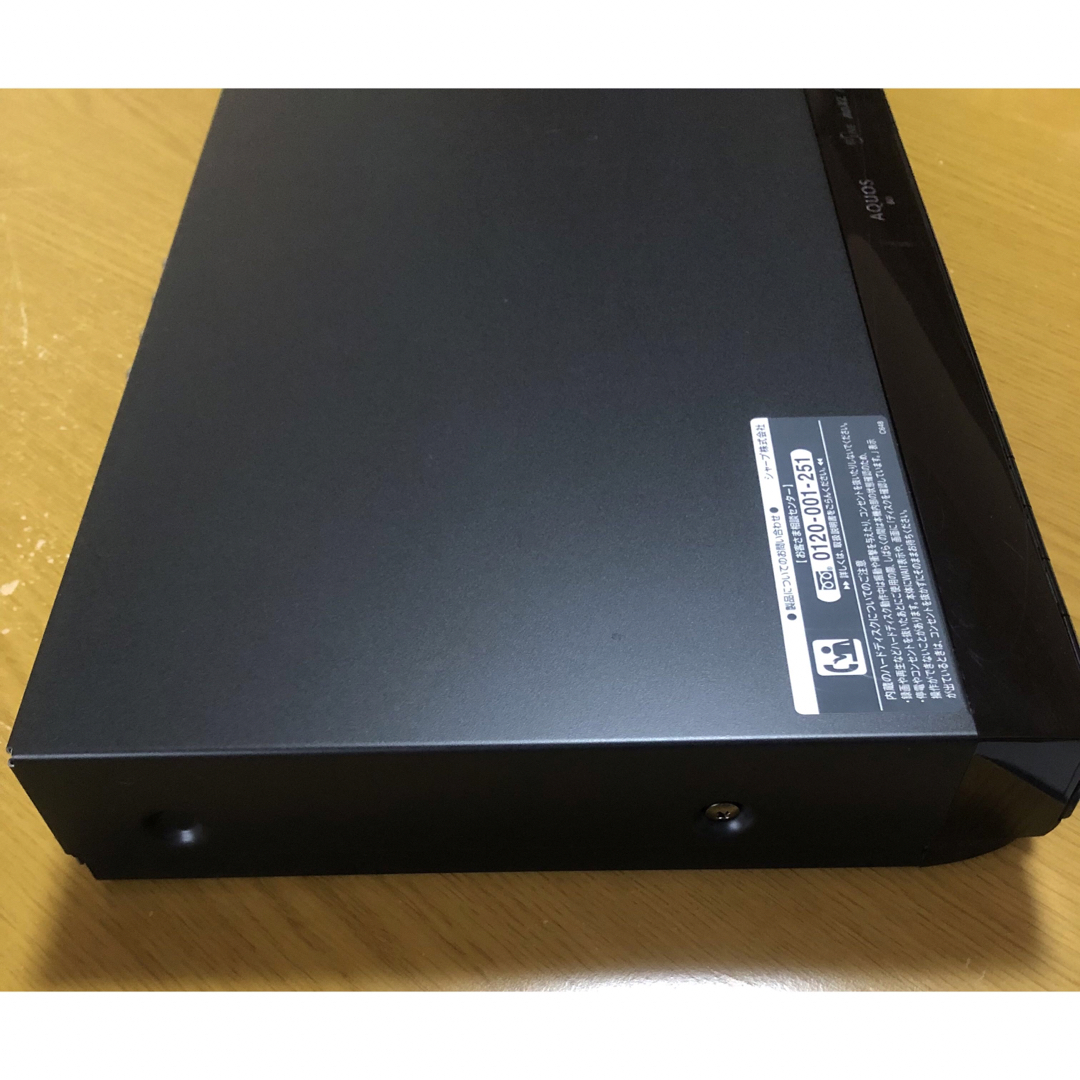 SHARP(シャープ)の【お値下げ中】SHARP Blu-rayレコーダー BD-HW51 ジャンク品 スマホ/家電/カメラのテレビ/映像機器(ブルーレイレコーダー)の商品写真