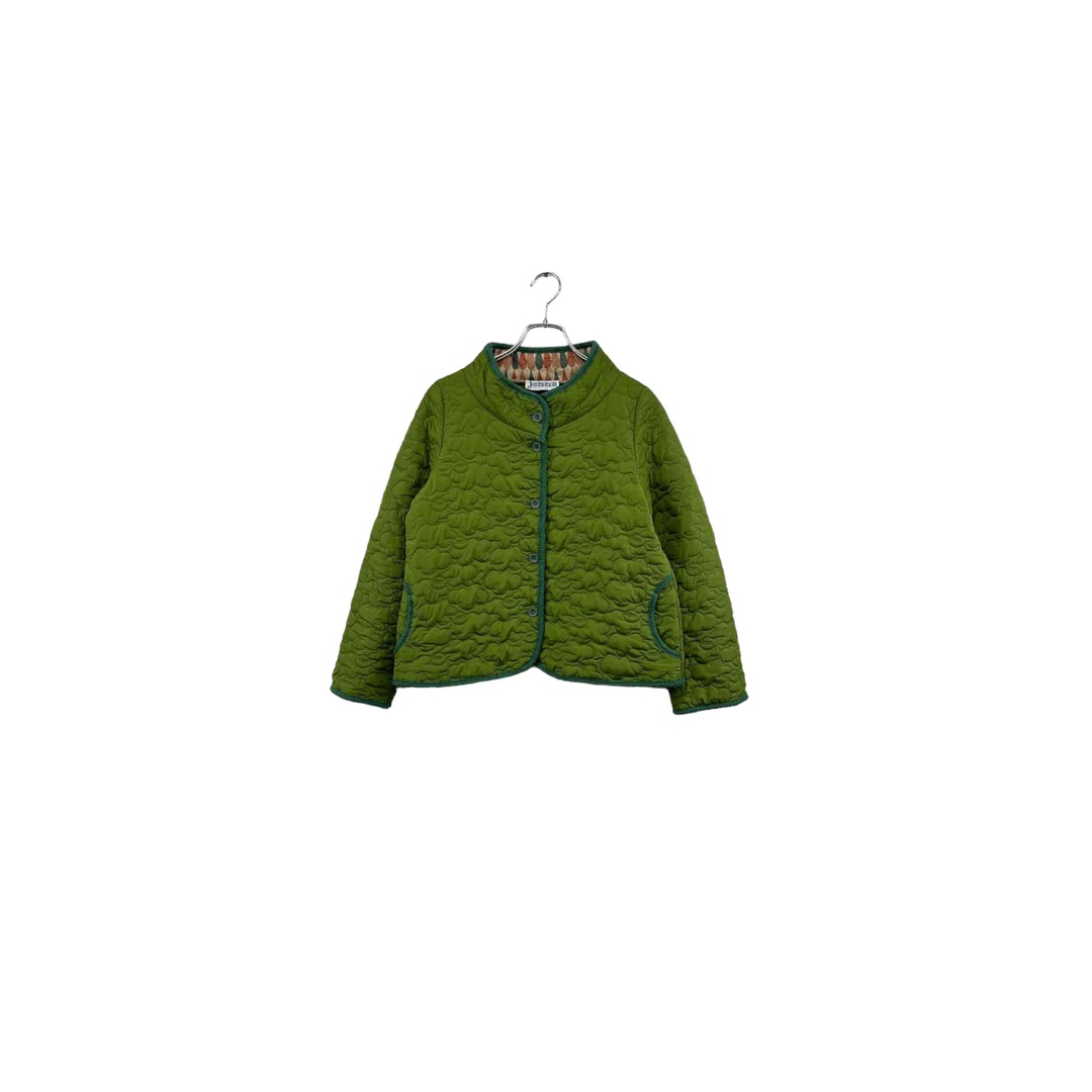 Jocomomola by sybilla green quilting jacket ホコモモラ シビラ キルティングジャケット グリーン サイズ40 レディース ヴィンテージ 6 レディースのジャケット/アウター(その他)の商品写真