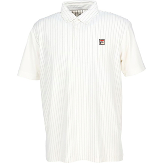 フィラ(FILA)のFILA フィラ テニスウェア 半袖ゲームポロシャツ VM5628白メンズM新品(ウェア)