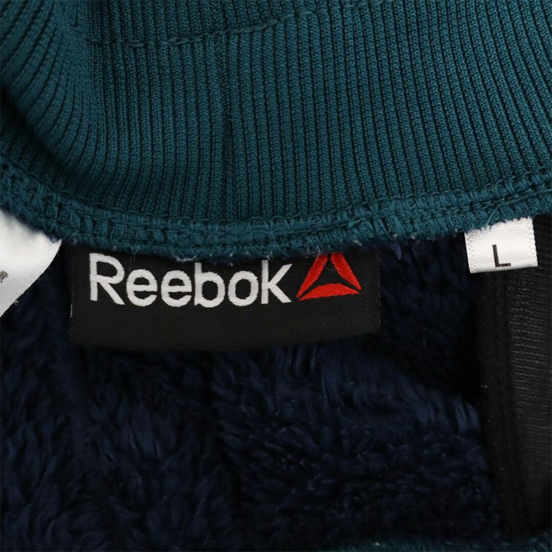 Reebok(リーボック)のリーボック ボア ショートパンツ L ネイビー Reebok レディース 【中古】  【240216】 レディースのパンツ(ショートパンツ)の商品写真