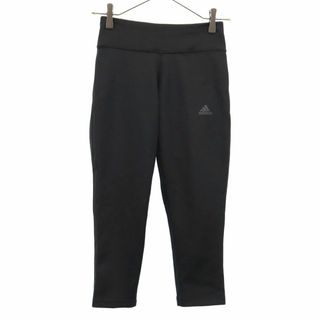 アディダス(adidas)のアディダス ロゴプリント スポーツ レギンス M ブラック adidas タイツ CLIMA-LITE レディース 【中古】  【240216】 メール便可(その他)