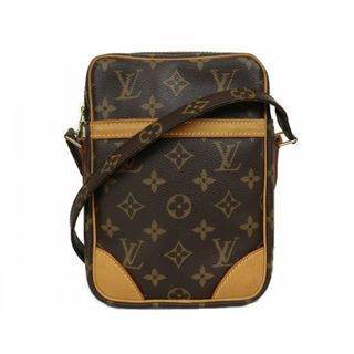 ルイヴィトン(LOUIS VUITTON)のLOUIS VUITTON　ルイヴィトン　 ダヌーブ　M45266　ショルダーバッグ　モノグラム　ブラウン　ゴールド金具　シンプル　レディース　ギフト　プレゼント包装可【中古】松前R56号店(メッセンジャーバッグ)