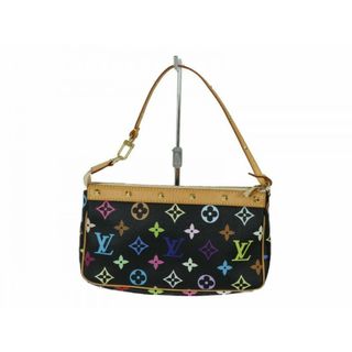 ルイヴィトン(LOUIS VUITTON)の【ショルダー付き】LOUIS VUITTON　ルイヴィトン　ポシェットアクセソワール　M92648　ハンドバッグ　ショルダーバッグ　２WAY　マルチカラー　モノグラム　レディース　ギフト　プレゼント包装可【中古】松前R56号店(メッセンジャーバッグ)