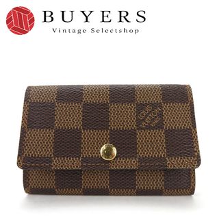 ルイヴィトン(LOUIS VUITTON)の【中古】 ルイ・ヴィトン キーケース ミュルティクレ6 N62630 ダミエキャンバス ブラウン LOUIS VUITTON(キーケース/名刺入れ)