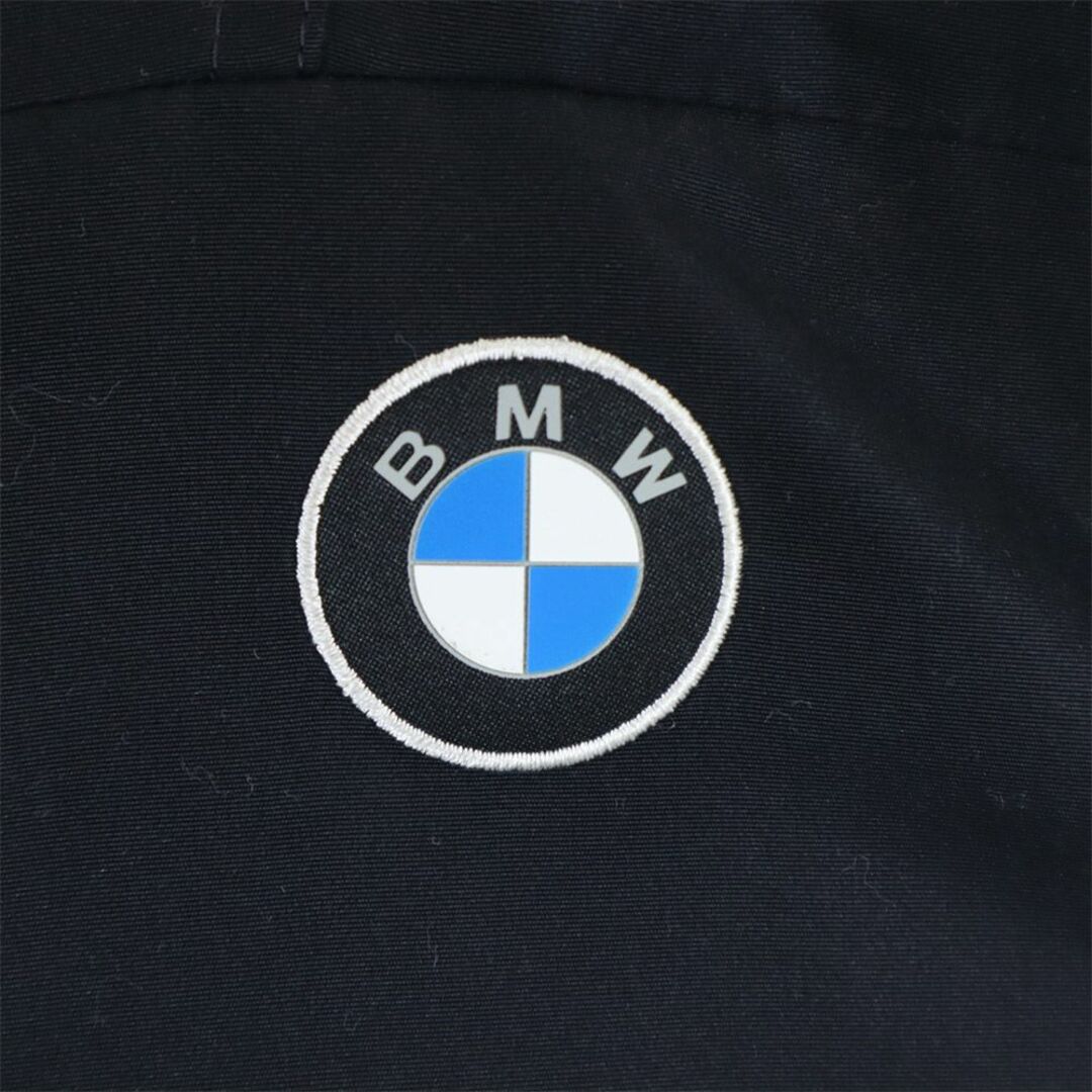 PUMA(プーマ)のプーマ BMW Motorsport バック プリント 中綿ジャケット M ブラック×ホワイト PUMA フード メンズ 古着 【240216】 メンズのジャケット/アウター(ダウンジャケット)の商品写真