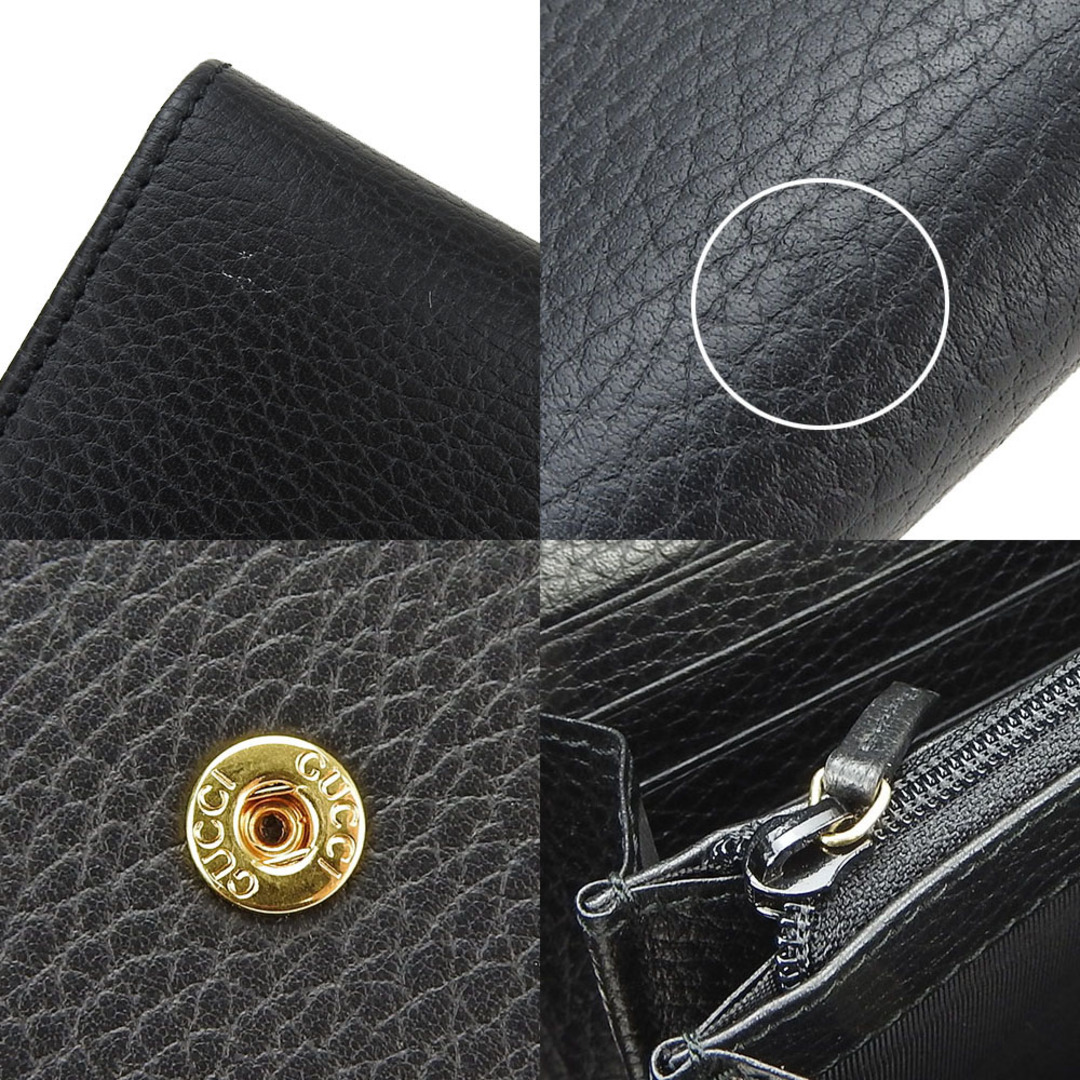 GUCCI - 【中古】 グッチ 長財布 456116 GGマーモント レザー GUCCI - 【中古】 グッチ 長財布 456116 GGマーモント レザー