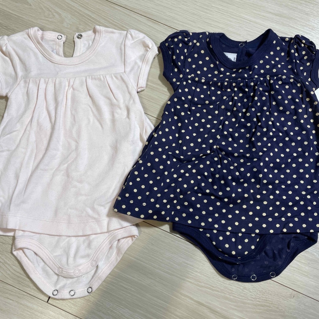 PETIT BATEAU(プチバトー)のプチバトー　ロンパースセット キッズ/ベビー/マタニティのベビー服(~85cm)(ロンパース)の商品写真