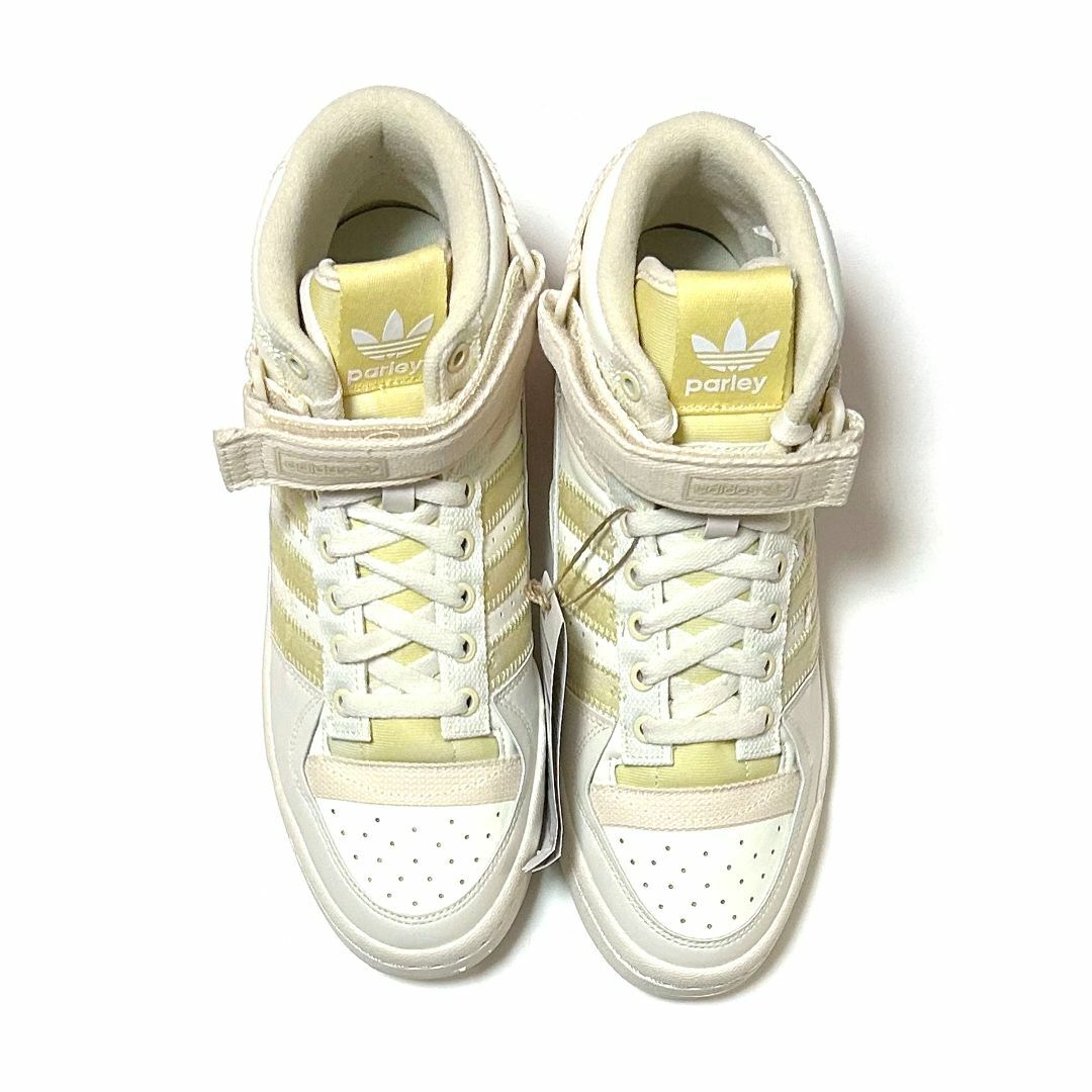 adidas(アディダス)の新品　アディダス　26.5㎝　フォーラムミッド パーレイ　ホワイト　バッシュ メンズの靴/シューズ(スニーカー)の商品写真