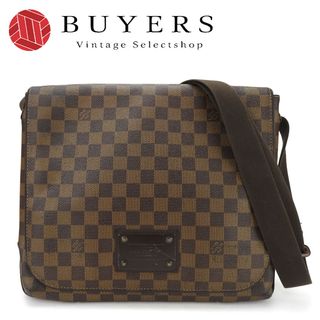 ルイヴィトン(LOUIS VUITTON)の【中古】 ルイ・ヴィトン ショルダーバッグ ブルックリンMM N51211 ダミエキャンバス ブラウン 斜めがけ メンズ 男性 LOUIS VUITTON(ショルダーバッグ)